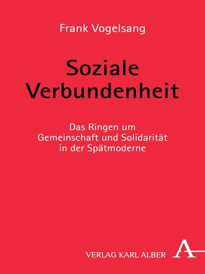 cover image of Soziale Verbundenheit